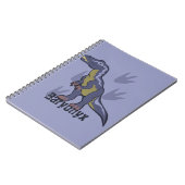 Carnet Baryonyx bleu (Côté gauche)