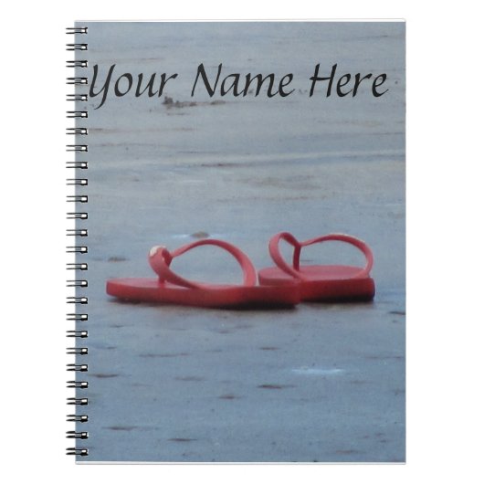 Carnet Bascules électroniques à la plage (Devant)