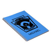 Carnet Base-ball d'équipe de minimes (Côté Droit)