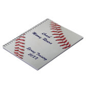 Carnet Base-ball Fan-tastic_pitch perfect_personalized (Côté gauche)