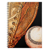 Carnet Basebal et gant (Devant)