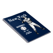 Carnet Baseball de New York - 2023 Retro (Côté Droit)