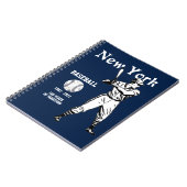 Carnet Baseball de New York - 2023 Retro (Côté gauche)