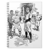 Carnet Baseball : Joueurs (Devant)