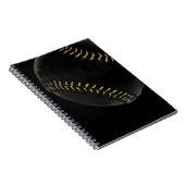Carnet baseball noir (Côté Droit)