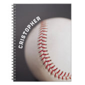 Carnet Baseball personnalisé (Devant)