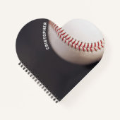 Carnet Baseball personnalisé (Devant)