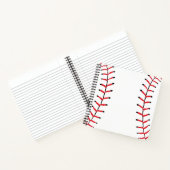 Carnet Baseball Seams Sport Style Baseball Thème (Intérieur)