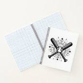 Carnet baseball vintage (Intérieur)