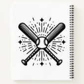 Carnet baseball vintage (Dos)