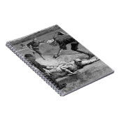 Carnet Baseball vintage par Thure De Thulstrup, 1885 (Côté Droit)