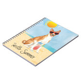 Carnet Basenji été (Côté gauche)