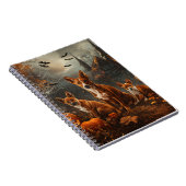 Carnet Basenji Halloween Chien De Nuit Délice (Côté Droit)