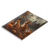 Carnet Basenji Halloween Chien De Nuit Délice (Côté gauche)