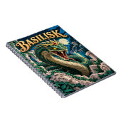 Carnet Basilic, Monstre de découpe de papier (Côté Droit)