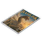 Carnet Basilic, Monstre de Fantasy Gothique (Côté gauche)