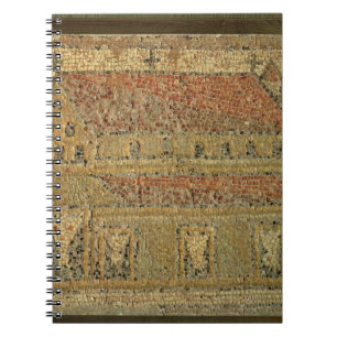 Carnet Basilique chrétienne, trottoir de mosaïque,