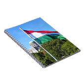 Carnet Basilique d'Esztergom et drapeau hongrois (Côté Droit)