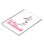 Carnet Basket-ball de filles (Côté gauche)