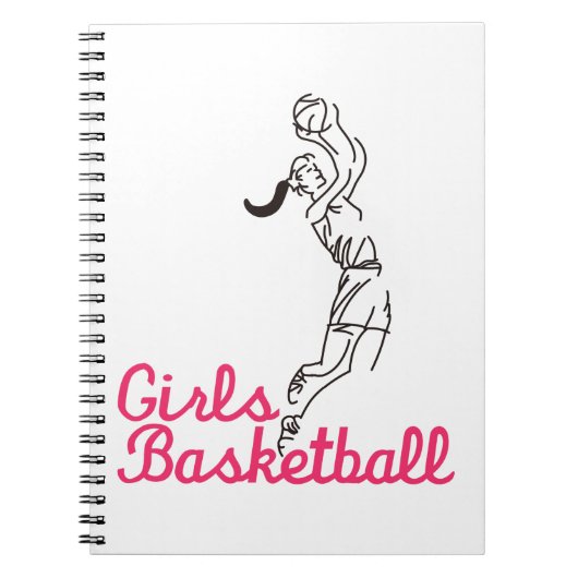 Carnet Basket-ball de filles (Devant)