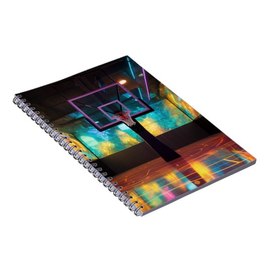 Carnet Basket-ball dynamique (Côté Droit)