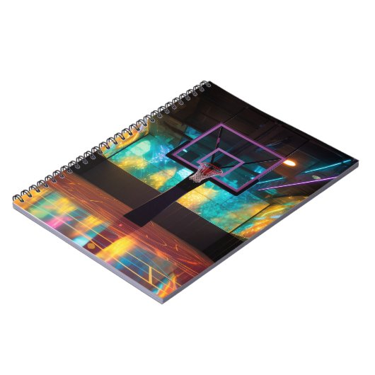 Carnet Basket-ball dynamique (Côté gauche)