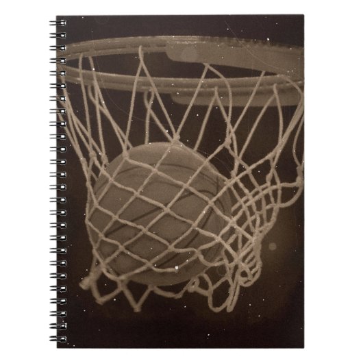 Carnet Basket-ball endommagé (Devant)