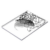 Carnet Basket-ball noir et blanc (Côté gauche)