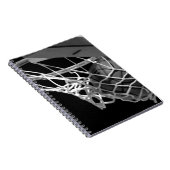 Carnet Basket-ball noir et blanc (Côté Droit)