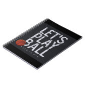 Carnet Basket-ball permet de jouer Ball Né pour gagner de (Côté gauche)