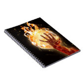 Carnet Basket-ball sur ordinateur portable Fire (Côté Droit)