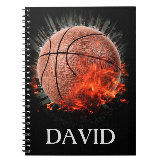 Carnet Basket flamboyant (Devant)