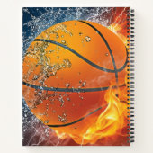 Carnet Basket flamboyant (Dos)