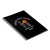 Carnet Basketball Birthday, Player  (Côté Droit)