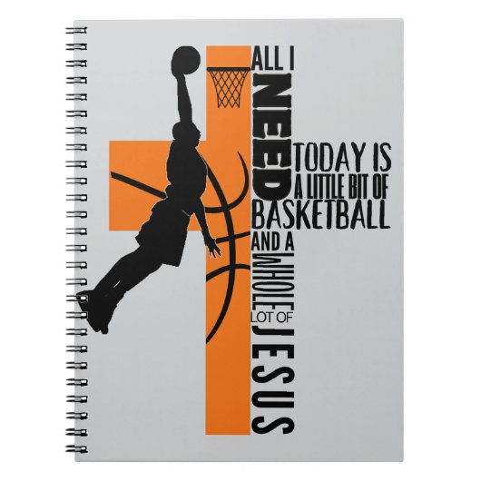 Carnet Basketball Garçon âge Enfants Hommes Tout ce dont (Devant)