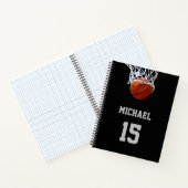 Carnet Basketball Votre Nom (Intérieur)