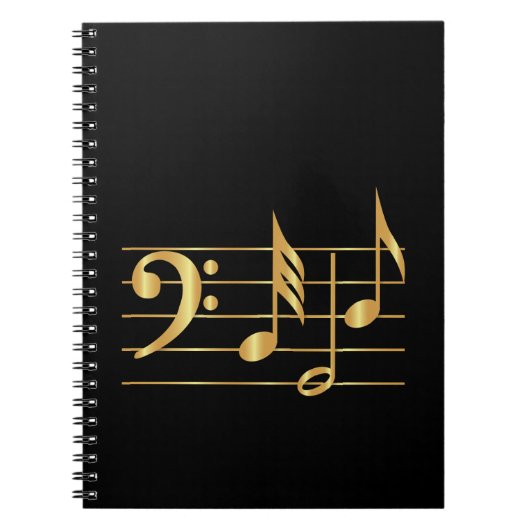 Carnet Bass clef (Devant)