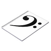 Carnet Bass Clef Music (Côté gauche)
