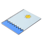 Carnet Bass Clef Ocean (Côté gauche)