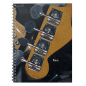 Carnet bass guitare tuning pegs (Devant)