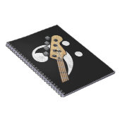 Carnet Basse Clef Guitare Basse Lecteur Musicien (Côté Droit)