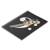 Carnet Basse Clef Guitare Basse Lecteur Musicien (Côté gauche)