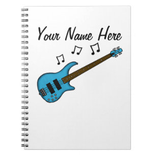 Carnet Basse Guitare Baider Musique Enseignant Personnali