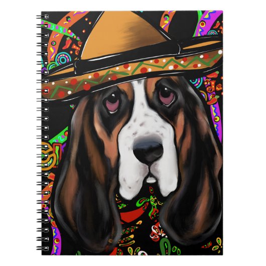 CARNET BASSET HOUND (Devant)