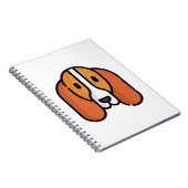 Carnet Basset Hound (Côté Droit)