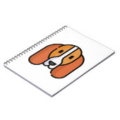 Carnet Basset Hound (Côté gauche)