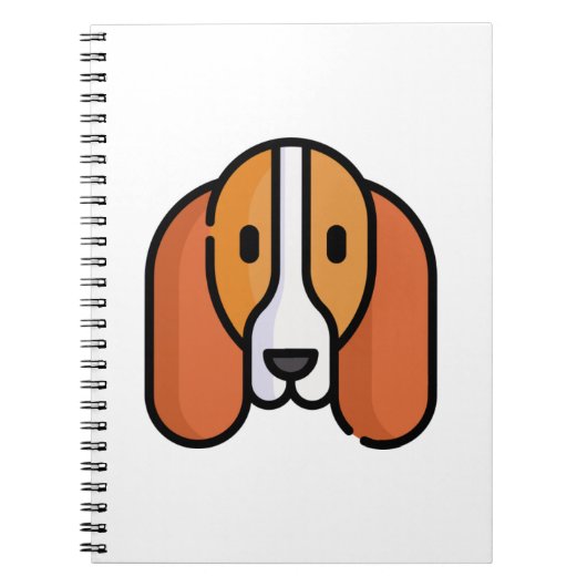 Carnet Basset Hound (Devant)