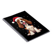 Carnet Basset Hound Christmas Tank Top (Côté Droit)
