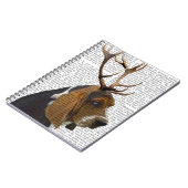Carnet Basset Hound et Antlers (Côté gauche)