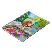 Carnet Basset hound et Butterfly (Côté gauche)